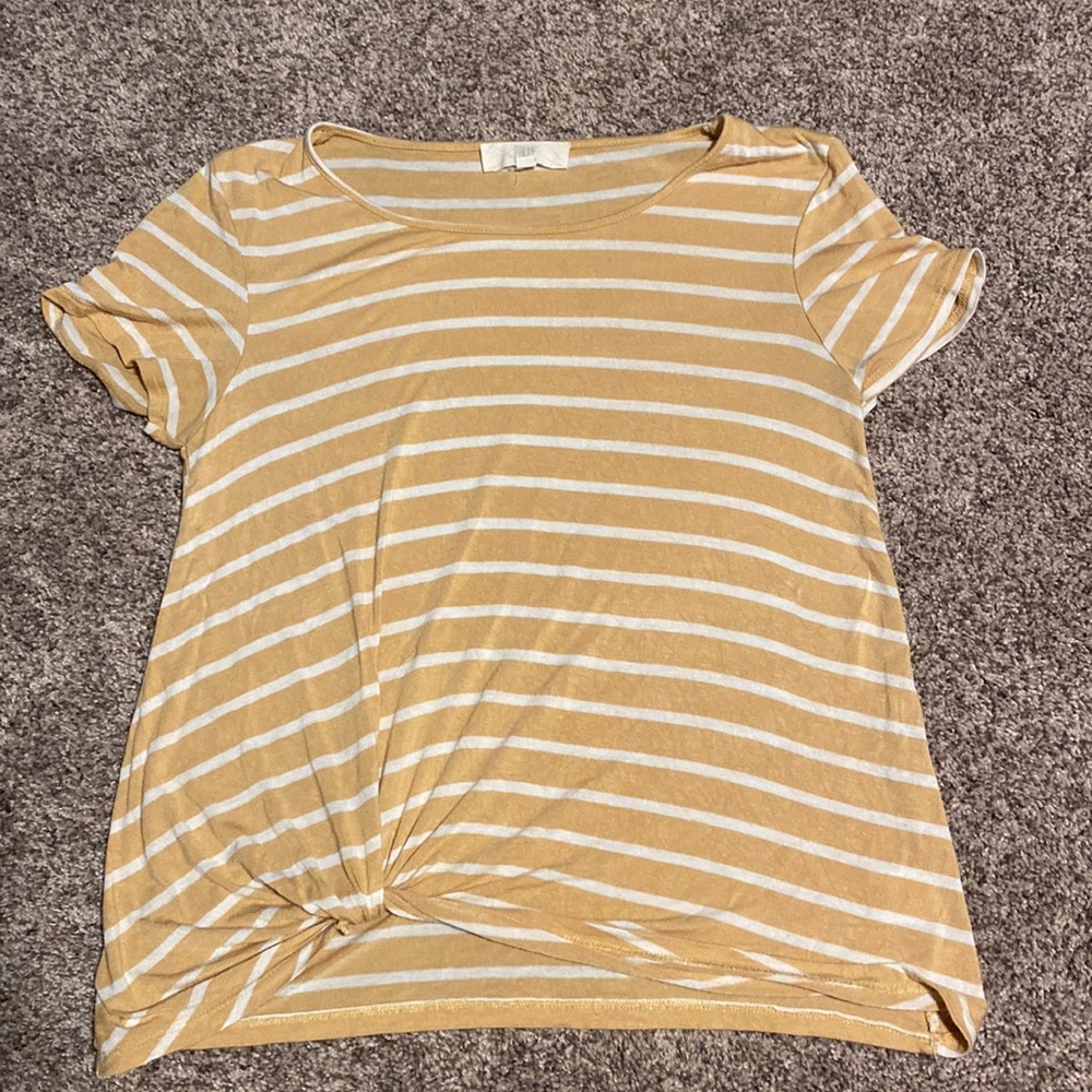 Minal Knot Front Knit Top
